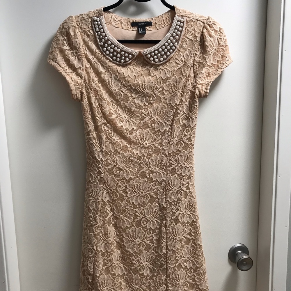 Lace Peter Pan Dress